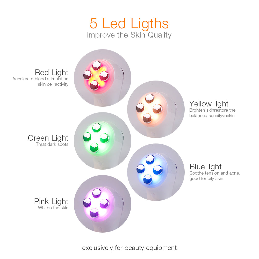 6-in-1 LED Skin Massage Beauty Wand