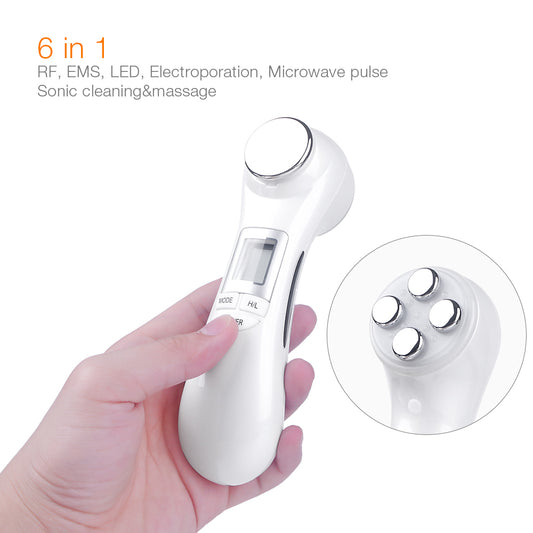 6-in-1 LED Skin Massage Beauty Wand