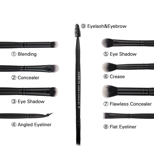 ZOREYA 15-Piece Makeup Brush Set